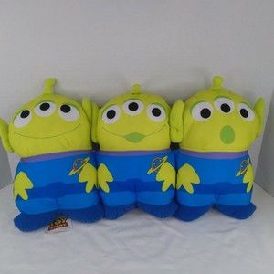 Toy Story Aliens Sega Japanese Plush Stuffed Animal Disney Pixar 11" X 20"